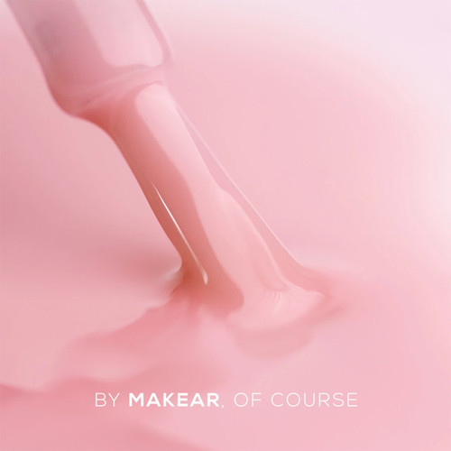 Top hybrydowy MakeAR Milky Nude bez lepkiej warstwy 8 ml - Фото №2