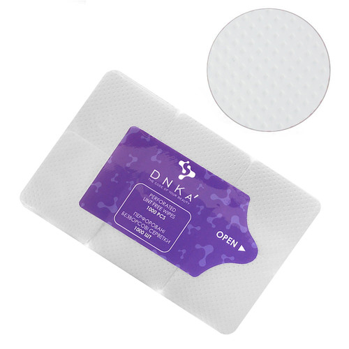 Waciki bezpyłowe DNKa PERFORATED LINT FREE WIPES 1000 szt - Фото №1