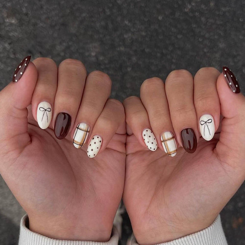 Manicure na Nowy Rok