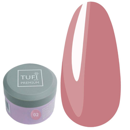 Гель для наращивания TUFI profi Builder Gel UV/LED 02 Watermelon 15 мл (0324490) - Фото №1