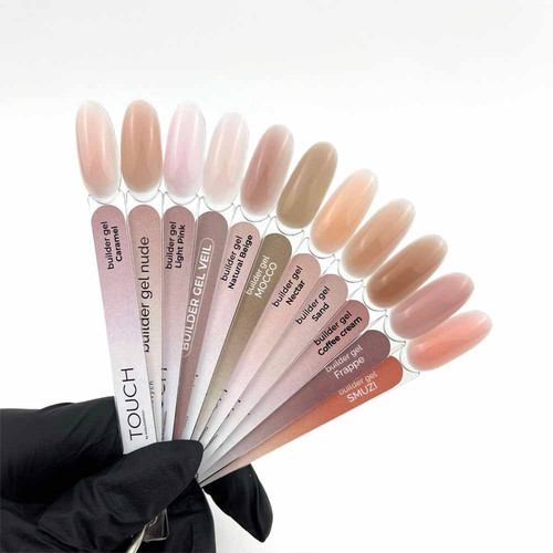 Гель для наращивания Touch Builder Gel Natural beige 30 мл - Фото №3