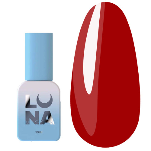Gel polish LUNA Color Kiss 263 bright red stained glass 13 ml (047-4489-1259) - Фото №1