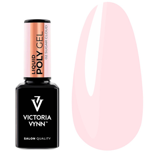Płynny żel akrylowy VICTORIA VYNN LIQUID POLY GEL 02 Sugar Cloud 15 ml - Фото №1