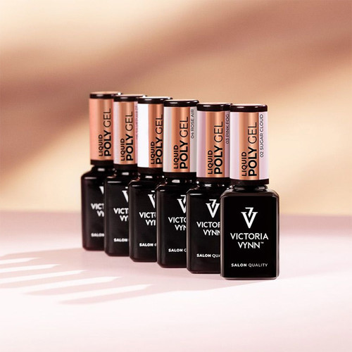 Płynny żel akrylowy VICTORIA VYNN LIQUID POLY GEL 02 Sugar Cloud 15 ml - Фото №4