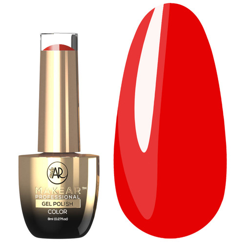 Lakier hybrydowy MAKEAR Lollipop 522 pąsowy 8 ml - Фото №1