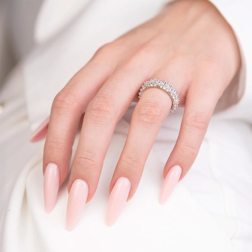 Гель для наращивания MAKEAR Challengel HG02 Milky Peach 15 мл - Фото №2