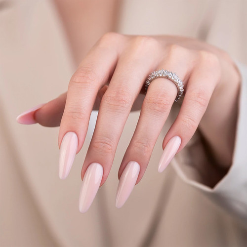 Гель для наращивания MAKEAR Challengel HG02 Milky Peach 15 мл - Фото №3