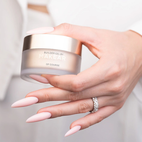 Гель для наращивания MAKEAR Challengel HG02 Milky Peach 15 мл - Фото №4