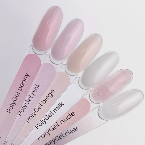 Akrylożel TOUCH Polygel nude 30 ml - Фото №3