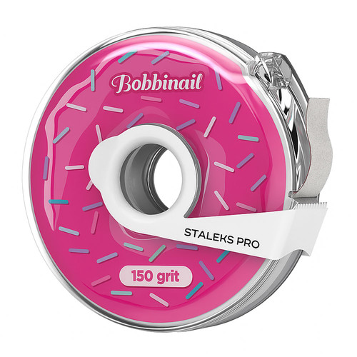 Абразивная лента STALEKS PRO EXPERT белая самоклеящаяся в пластиковой коробке - Фото №1