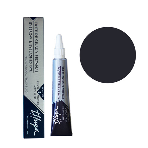 Farba Thuya arganowo-keratynowa do brwi i rzęs Bluish Black 14 ml