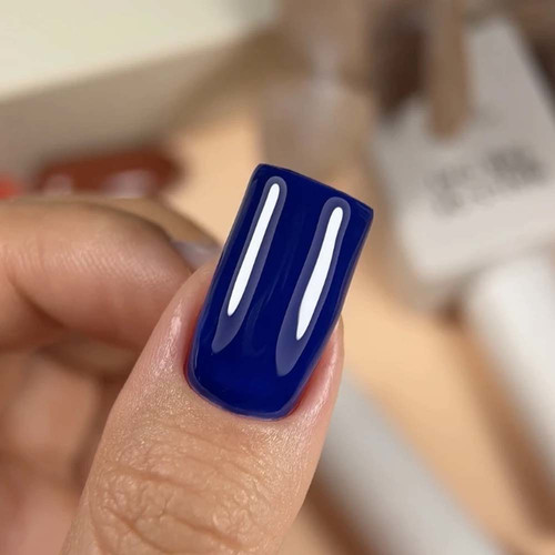 Lakier hybrydowy NAILSOFTHEDAY 261 Indigo 10 ml - Фото №4
