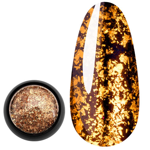 Pyłek dekoracyjny Slowianka Gold Flakes 0,5 g - Фото №1