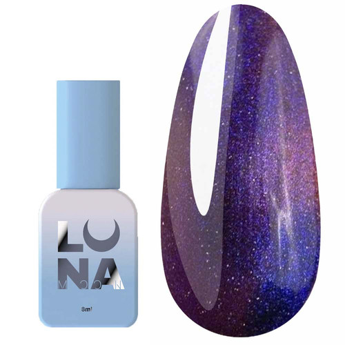 Гель-лак LUNA Color Cat Eye 250 синий, фиолетовый 8 мл (047-3919-1238)