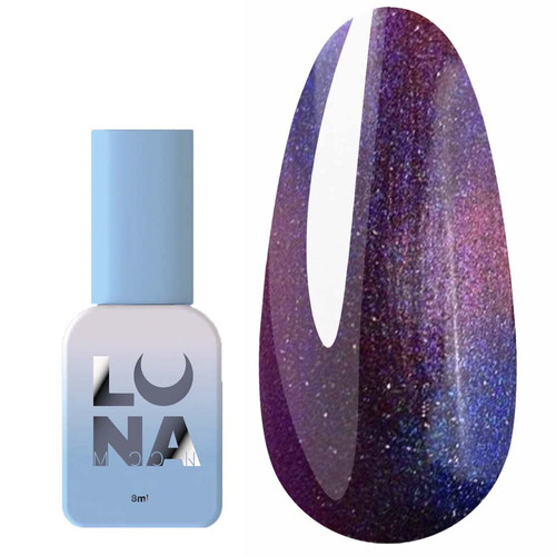 Гель-лак LUNA Color Cat Eye 251 красный, синий, фиолетовый 8 мл (047-3920-1237)
