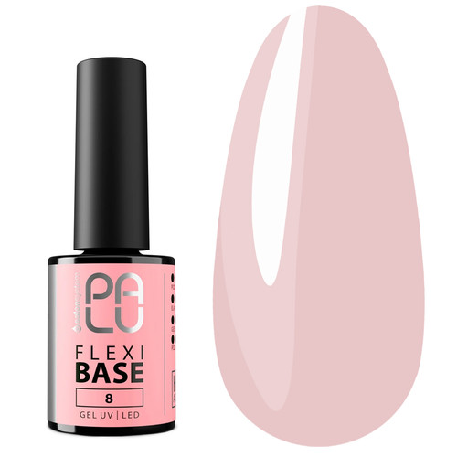 Baza hybrydowa PALU FLEXI BASE 8 naturalny różowy 11 g - Фото №1