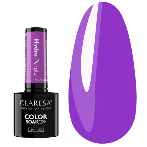 Lakier hybrydowy Claresa HYDRO PURPLE 5 g