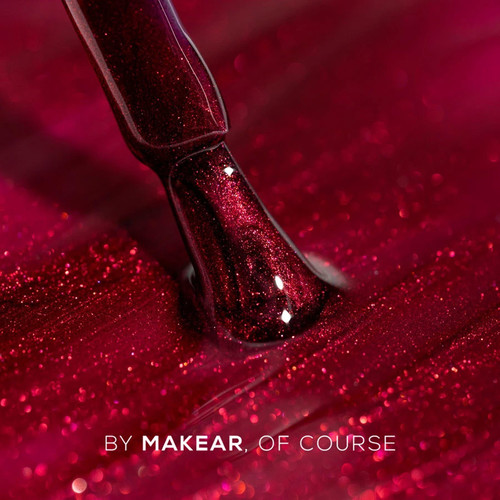 Гель-лак MAKEAR Cat Eye C18 винный 8 мл - Фото №2