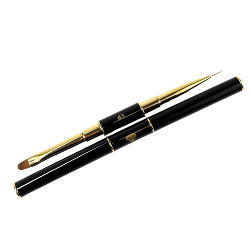 Двусторонняя кисть Crystal Professional 6 мм/8 мм - 9 мм - Фото №2