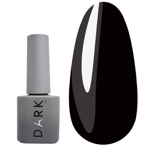 Gel polish DARK 002 black 6 ml