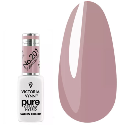 SALE Гель лак Victoria Vynn PURE CREAMY HYBRID 201 Formal Image 8 мл