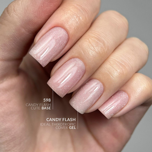 Żel budujący Slowianka CANDY FLASH COVER - ideal tixotropic 15 g - Фото №4