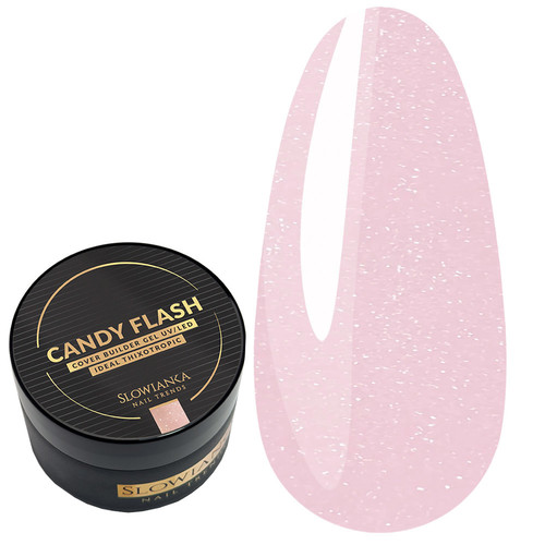 Żel budujący Slowianka CANDY FLASH COVER - ideal tixotropic 15 g - Фото №1