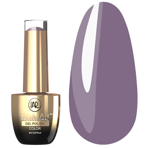 SALE Lakier hybrydowy MAKEAR Regular 730 fiołkowy 8 ml - Фото №1