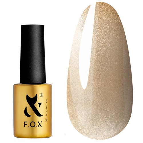 Гель-лак F.O.X Cat Eye 002 медово-золотистый 7 мл