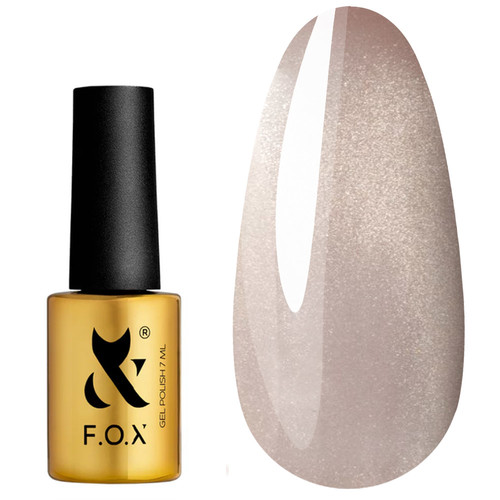 Гель-лак F.O.X Cat Eye 004 розово-перламутровый 7 мл