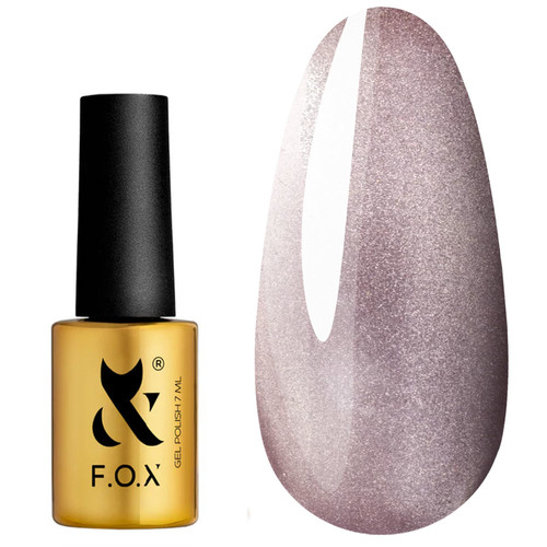 Гель-лак F.O.X Cat Eye 005 пыльная роза 7 мл