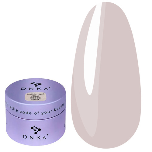 Гель для ногтей DNKa Builder Gel Light 0002 Gun 30 мл