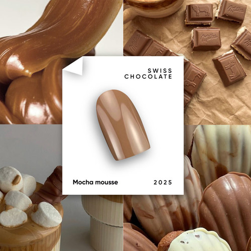 Lakier hybrydowy NAILSOFTHEDAY 013 Mocha Mousse ciepły karmelowo-beżowy 10 ml - Фото №2