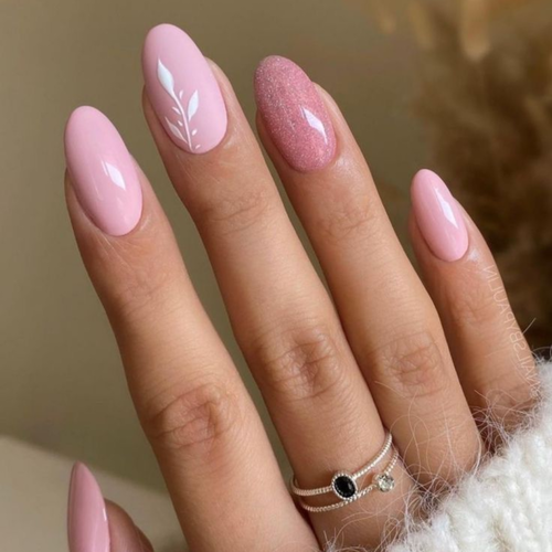 Beautiful Pink Nails