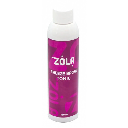 SALE Eyebrow tonic Zola Freeze Brow Tonic cooling 150 ml - Фото №1