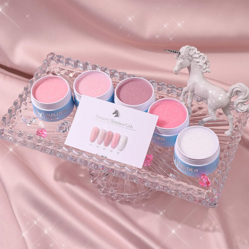 Гель для наращивания ногтей LUNA Shimmer Gel 4 розовый 30 мл (323-5426-1581) - Фото №4