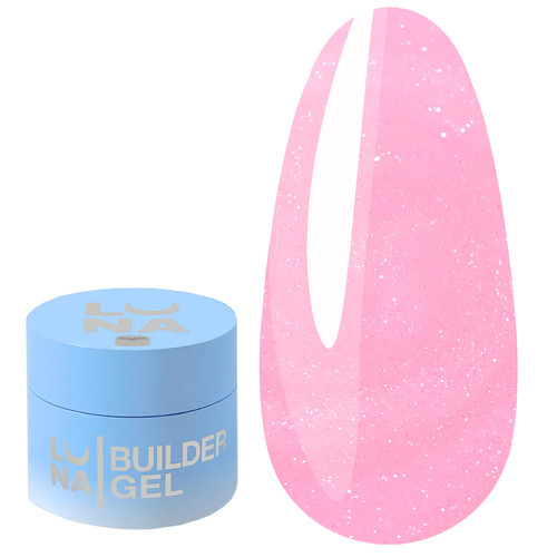 Гель для наращивания ногтей LUNA Shimmer Gel 4 розовый 30 мл (323-5426-1581) - Фото №1