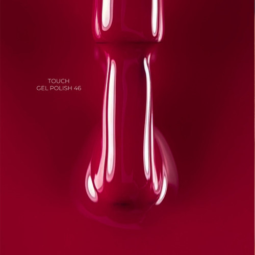Гель-лак Touch Gel Polish 46 малиново-красный 9 мл - Фото №3