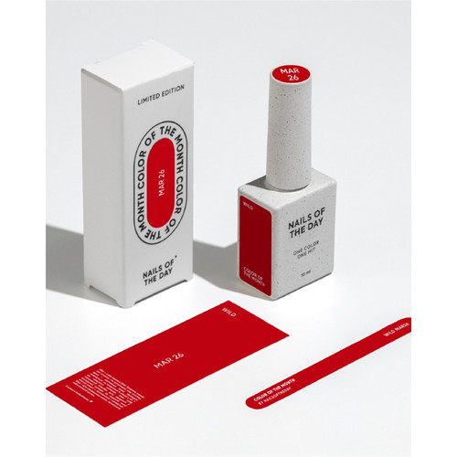 Lakier hybrydowy NAILSOFTHEDAY Color of the month March 2026 Wild 10 ml - Фото №8