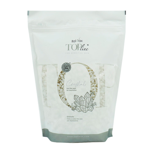 Wosk do depilacji Italwax twardy w dropsach Crystal 750 g - Фото №1