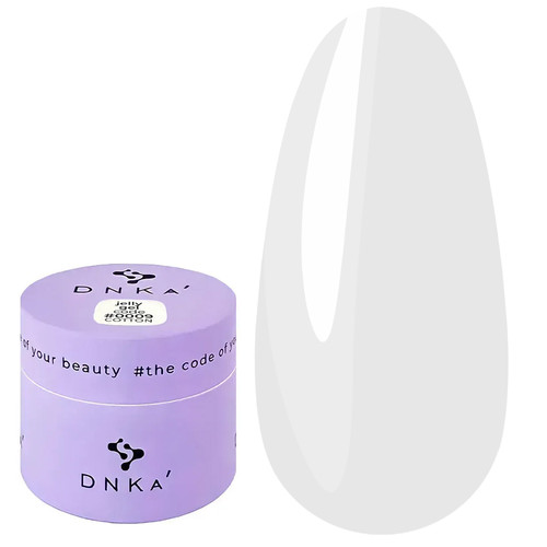 Żel-galaretka DNKa Jelly Gel #0009 Cotton 15 ml (JGD0009) - Фото №1