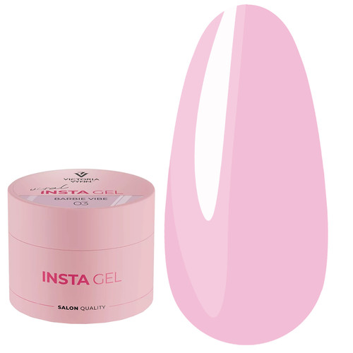 Żel budujący samopoziomujący INSTA GEL VICTORIA VYNN 03 Barbie Vibe 40 ml - Фото №1