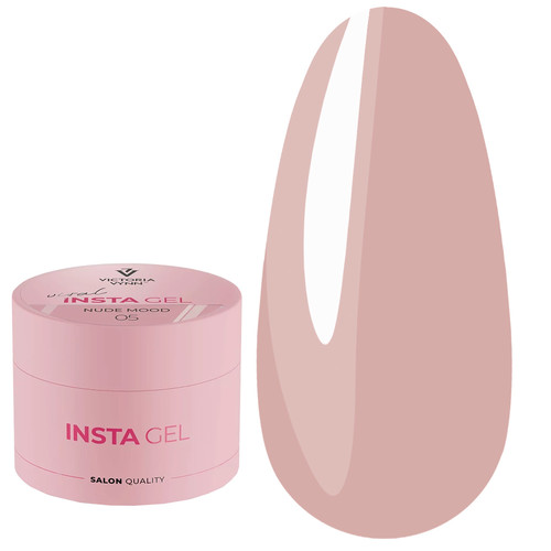 Żel budujący samopoziomujący INSTA GEL VICTORIA VYNN 05 Nude Mood 40 ml - Фото №1