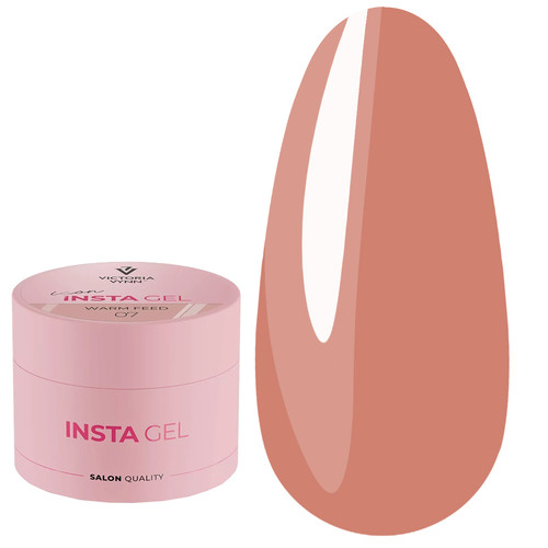 Żel budujący samopoziomujący INSTA GEL VICTORIA VYNN 07 Warm Feed 40 ml - Фото №1