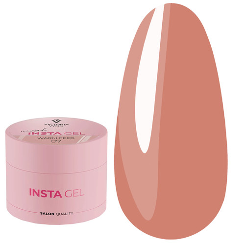 Żel budujący samopoziomujący INSTA GEL VICTORIA VYNN 07 Warm Feed 40 ml - Фото №1