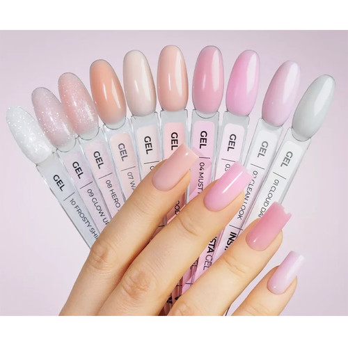 Żel budujący samopoziomujący INSTA GEL VICTORIA VYNN 08 Hero Spark 40 ml - Фото №4