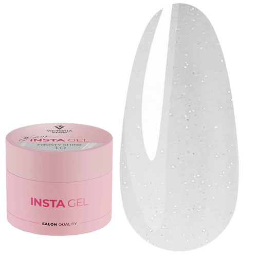 Żel budujący samopoziomujący INSTA GEL VICTORIA VYNN 10 Frosty Shine 40 ml - Фото №1