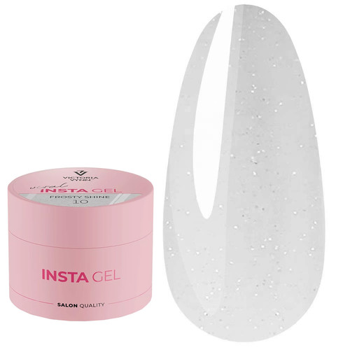 Żel budujący samopoziomujący INSTA GEL VICTORIA VYNN 10 Frosty Shine 40 ml - Фото №1