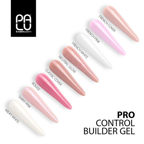 Гель для наращивания PALU PRO CONTROL BUILDER GEL FRENCH PINK 45 г - Фото №4