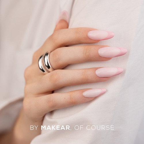 Farba żelowa Makear French Manicure Gel FG04 Light Pink 5 ml - Фото №4